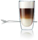 Philips Saeco glazen voor latte macchiato