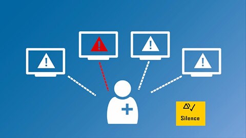 Miniatuur YouTube-video Alarmparameters en -niveaus op monitors aanpassen