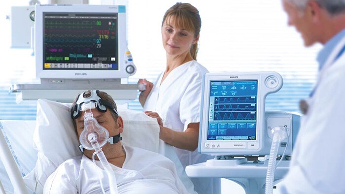Respiratoire zorg ziekenhuis - ventilatie