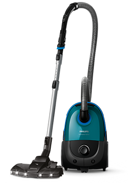 Aspirateur avec sac max. 900W avec filtre Dual HEPA