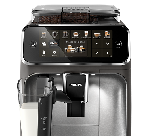 Profitez de votre espresso entièrement automatique Philips