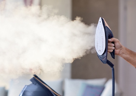 Vapeur puissante pour une élimination optimale des plis