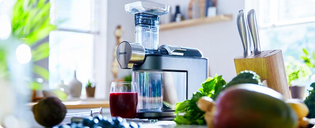 Slowjuicers van Philips