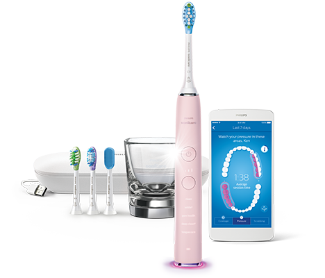 Maaltijd petticoat landheer DiamondClean Smart Elektrische sonische tandenborstel met app HX9924/23 |  Sonicare