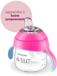 Tasses d'apprentissage avec paille Philips Avent 6 à 9 mois