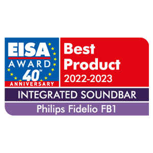 Prix EISA 2022 pour la barre de son Philips Fidelio FB1