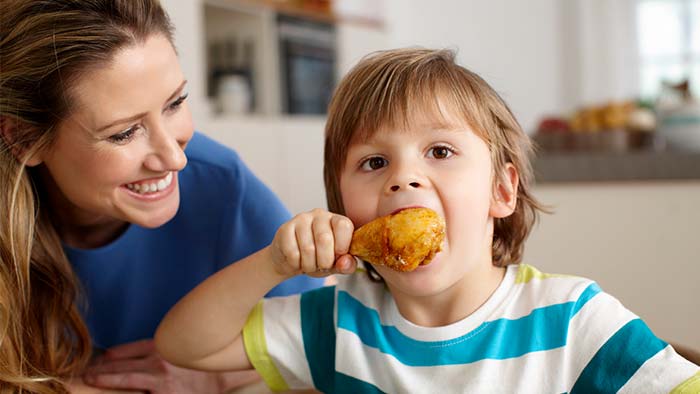 Repas sains pour enfants