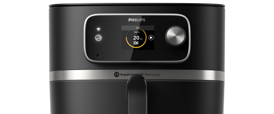 Philips Airfryer Combi 7000-serie XXL met geïntegreerde thermometer HD9880, Airfryer-technologie