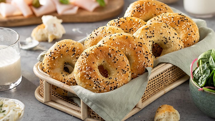 Bagels aux sésames