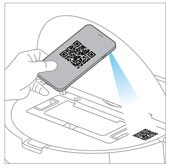 verbinden met Wi-Fi, QR scannen