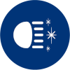uitstekende verlichting van de weg