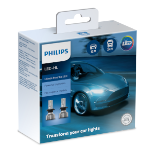 AMPOULES PHARES DE voiture Philips Ultinon Pro9000 LED Pro 9000