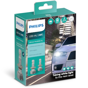 Philips Ultinon Pro9100 LED ampoule de phare automobile (H7), 350