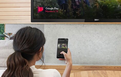 Applications avec Chromecast built-in