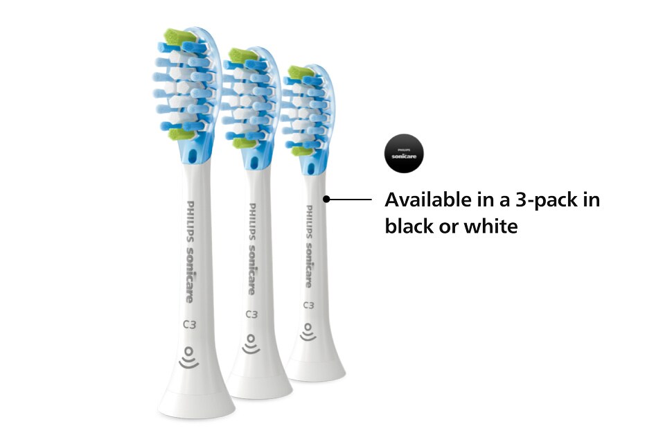 Drie Philips Sonicare Premium Plaque Control-opzetborstels