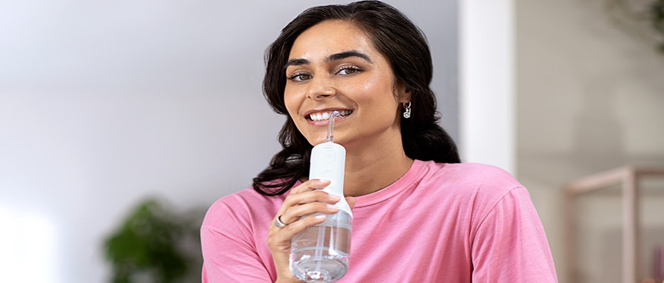 Power Flossers op werkblad flo