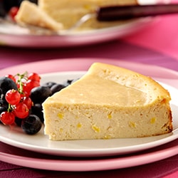 Cheesecake met ricotta en citroen 