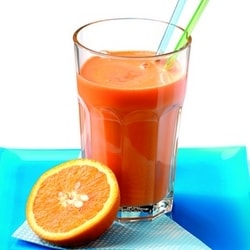 Bieten-, sinaasappel- en gembersap