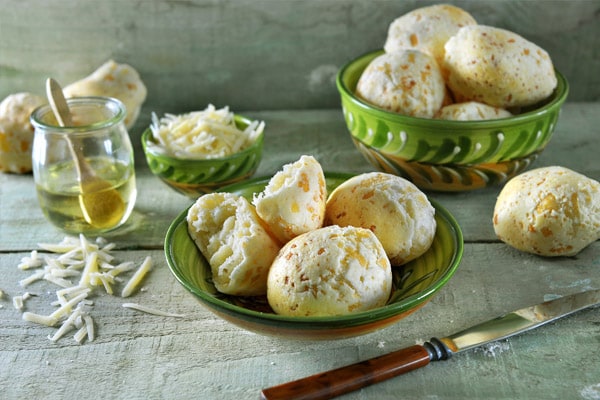 Pão de queijo (Braziliaanse kaasbolletjes) - Airfryer