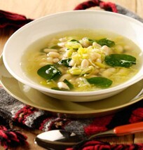 Soupe De Haricots Blancs, Poireaux Et Épinards | Philips