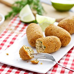 Potato croquettes or salmon croquettes | Philips