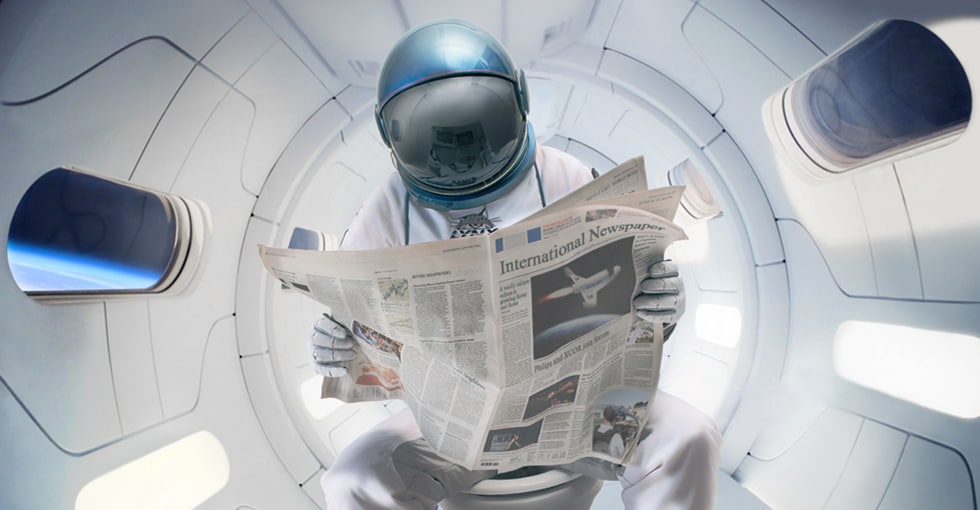 Lees hoe astronauten eten, drinken en naar het toilet gaan in de ruimte