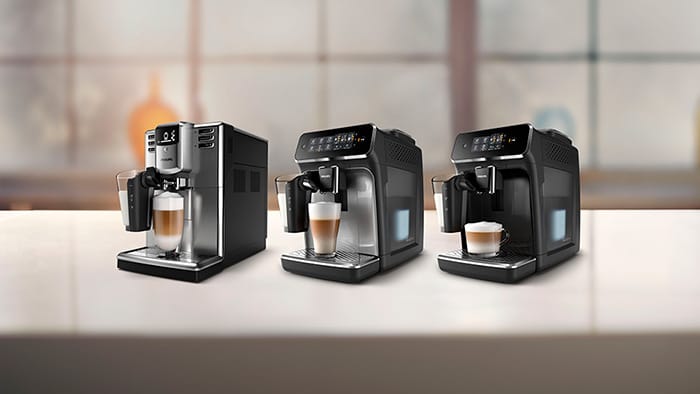 Automatische espressomachines met LatteGo van Philips