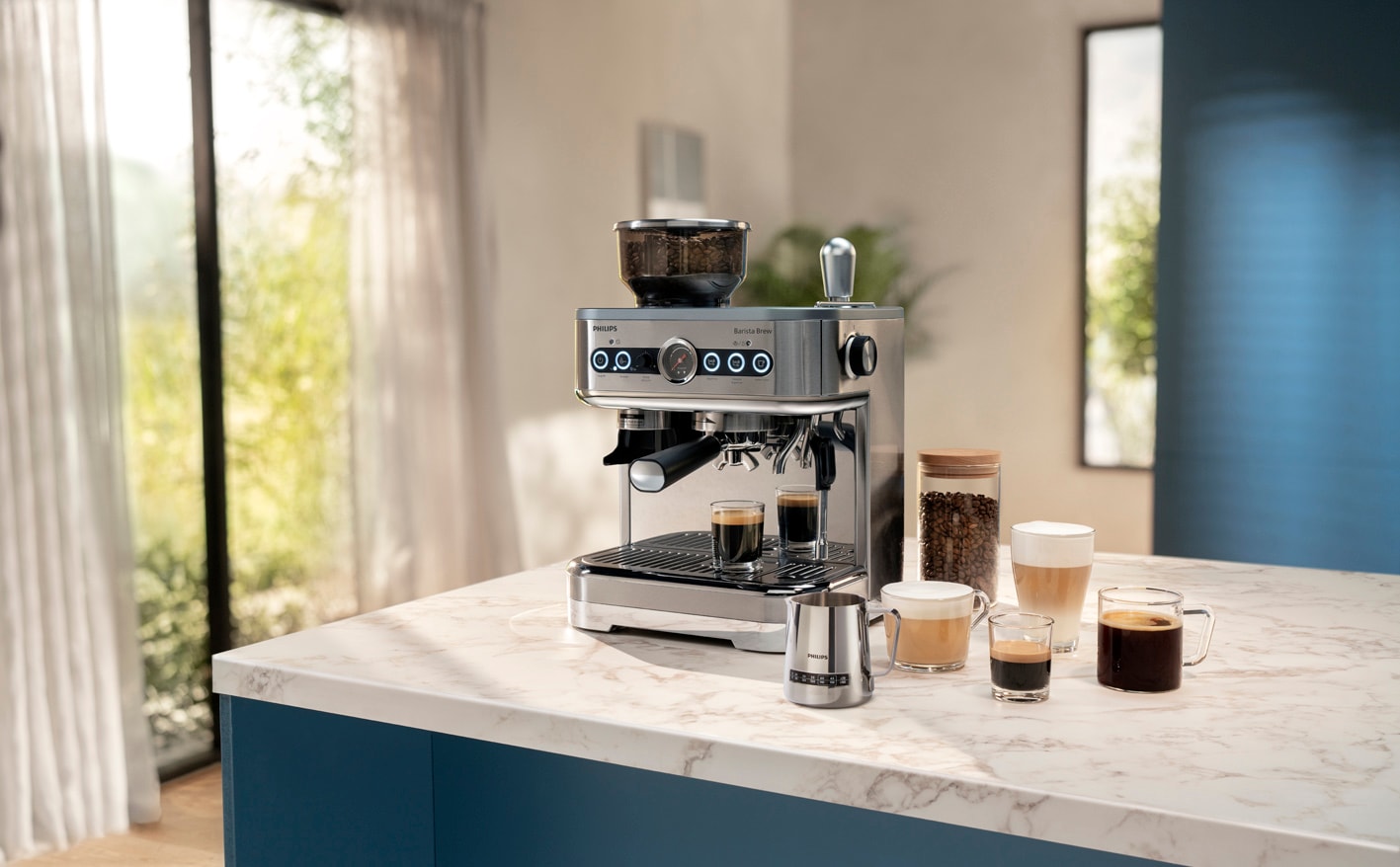 Philips Barista Brew et choix de café