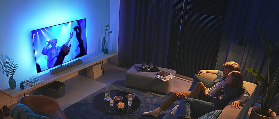 Téléviseur Philips Ambilight | Le meilleurs téléviseur pour la musique