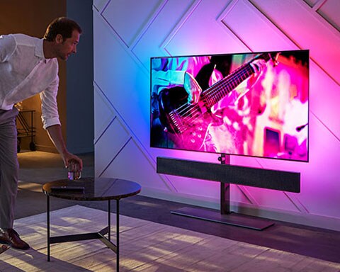 Découvrez les téléviseurs Philips Ambilight