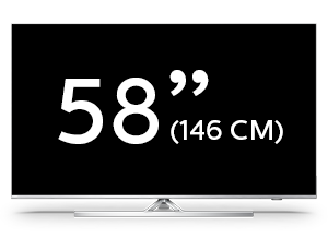 58 inch Philips Performance-serie 4K UHD LED Android TV