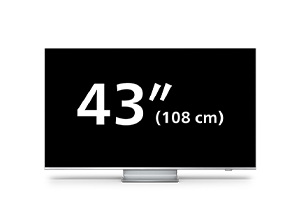 Téléviseur Android LED 4K UHD Philips série Performance 43 pouces (109 cm)