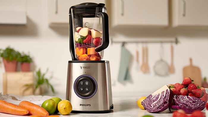De High Speed vacuümblender van Philips houdt smoothies langer vers