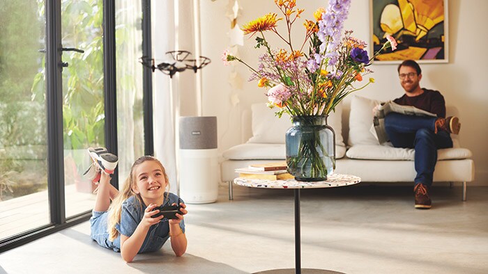 Wanneer zuivere luchtkwaliteit zichtbaar wordt, met de nieuwe Philips Urban Living luchtreiniger