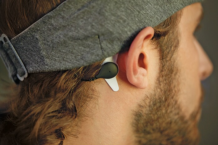 PowerSleep Sensor Connect Behind Ear