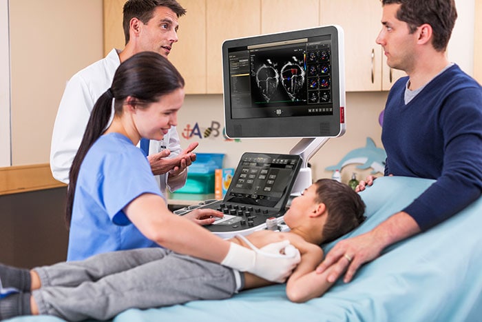 Philips EPIQ CVx is ontworpen om cardiologen te helpen betere zorg te bieden aan hun patiënten, inclusief pediatrische patiënten