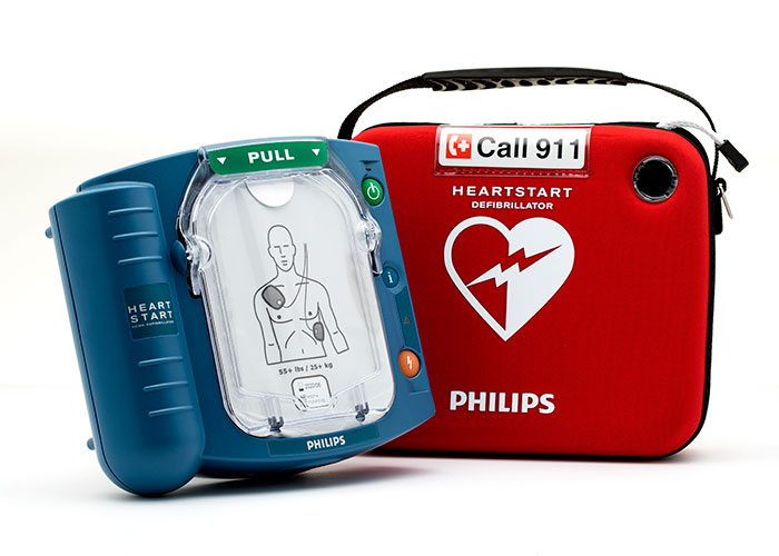 HeartStart OnSite and HeartStart Home defibrillators