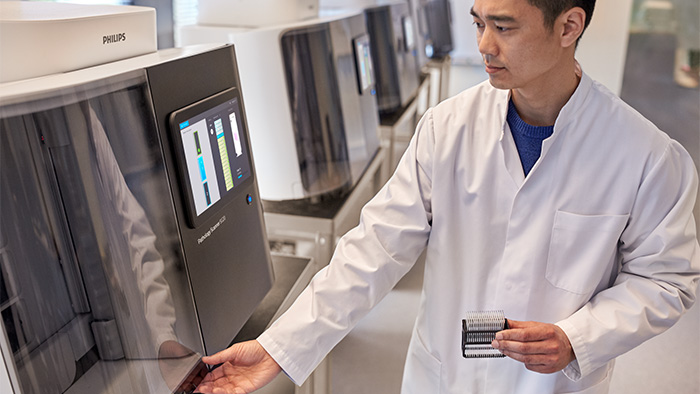 Philips heeft meer dan 300 klanten geholpen bij de implementatie van digitale pathologie