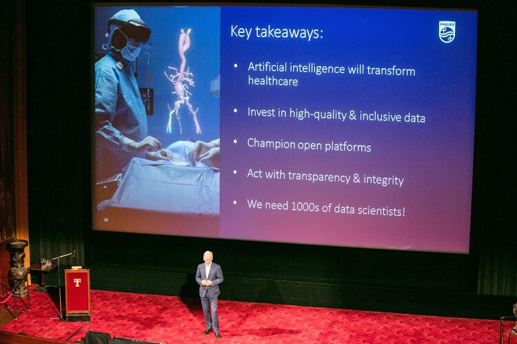 Philips CEO Frans van Houten on stage at Tuschinski Key Takeaways